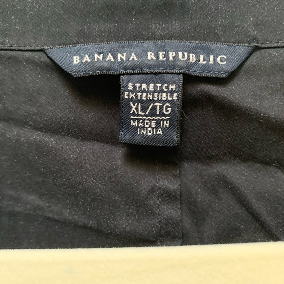 Banana Republic Cotton Poplin Wrap Blouse - Picture 3 of 3